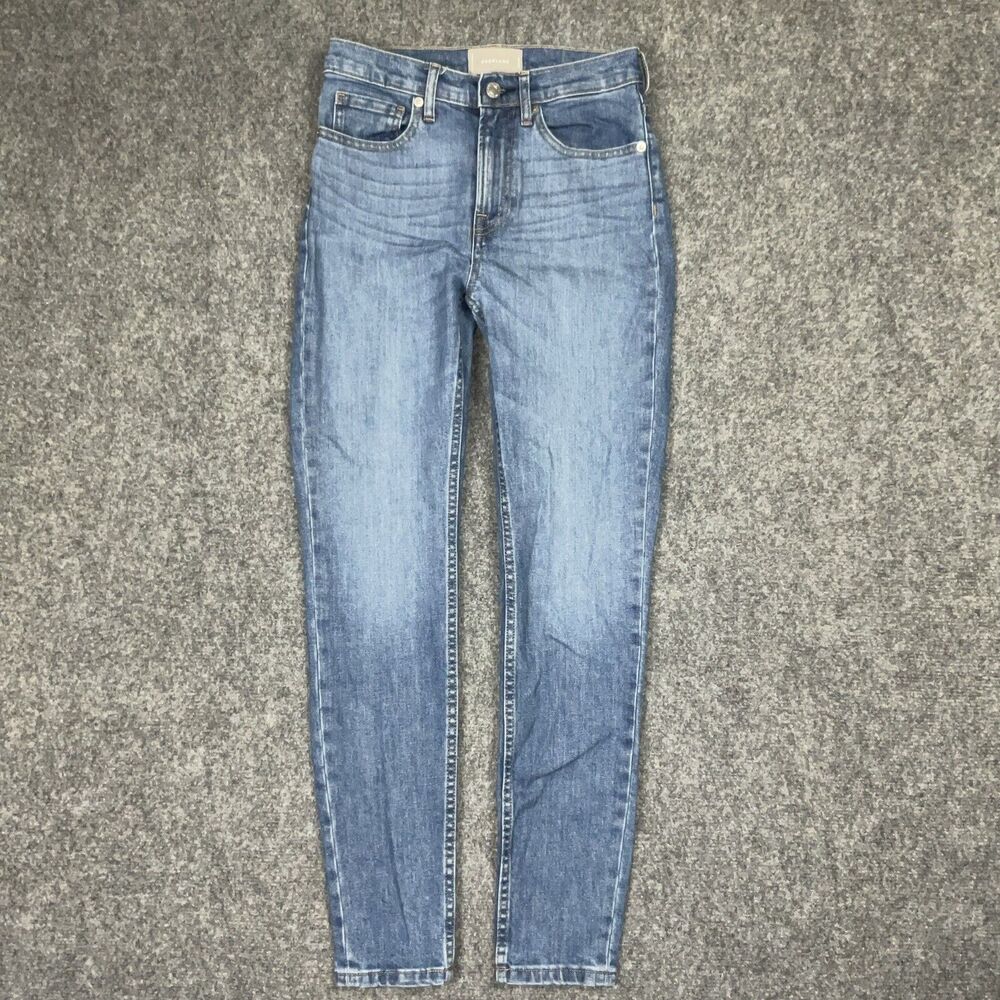 Everlane Jeans Womens Size 26 Blue High Rise skinny